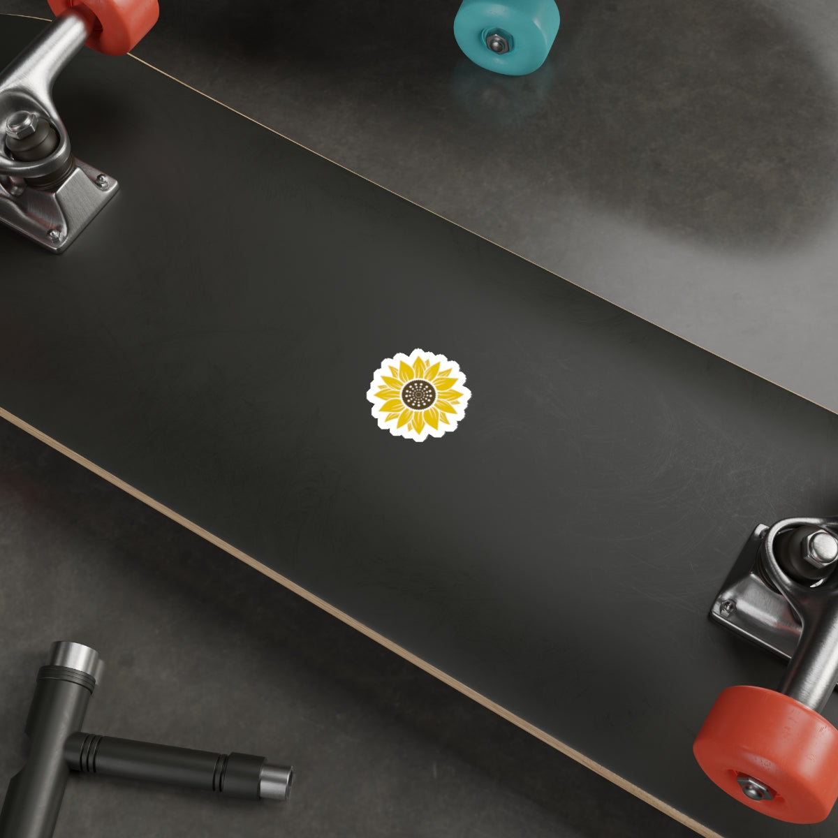 Sun Flower Die Cut Sticker
