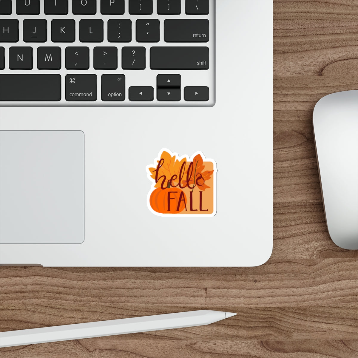 Die-Cut Stickers, Hello Fall Design
