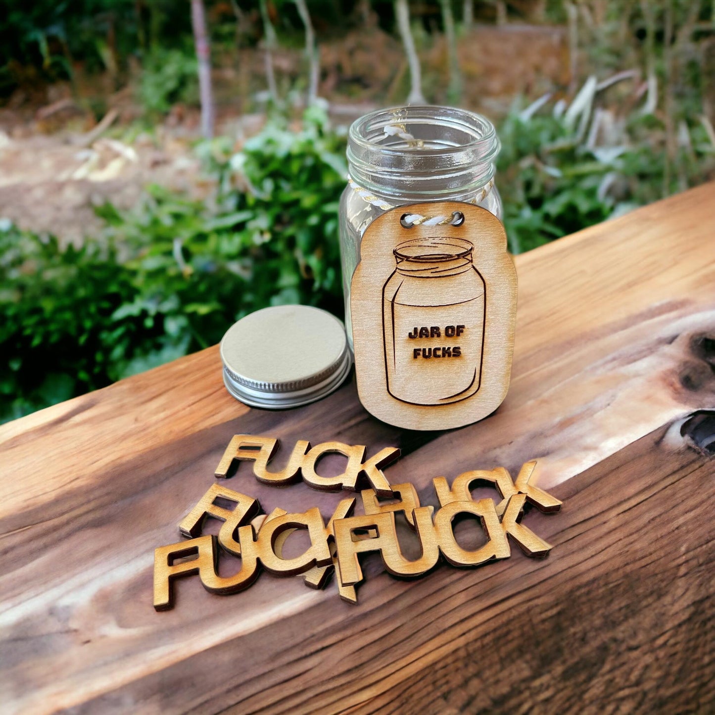 Jar of F***s - Humorous Gag Gift and Stocking Stuffer