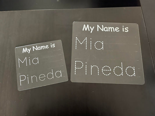 "Learn to Write" Personalized Name and More Boards