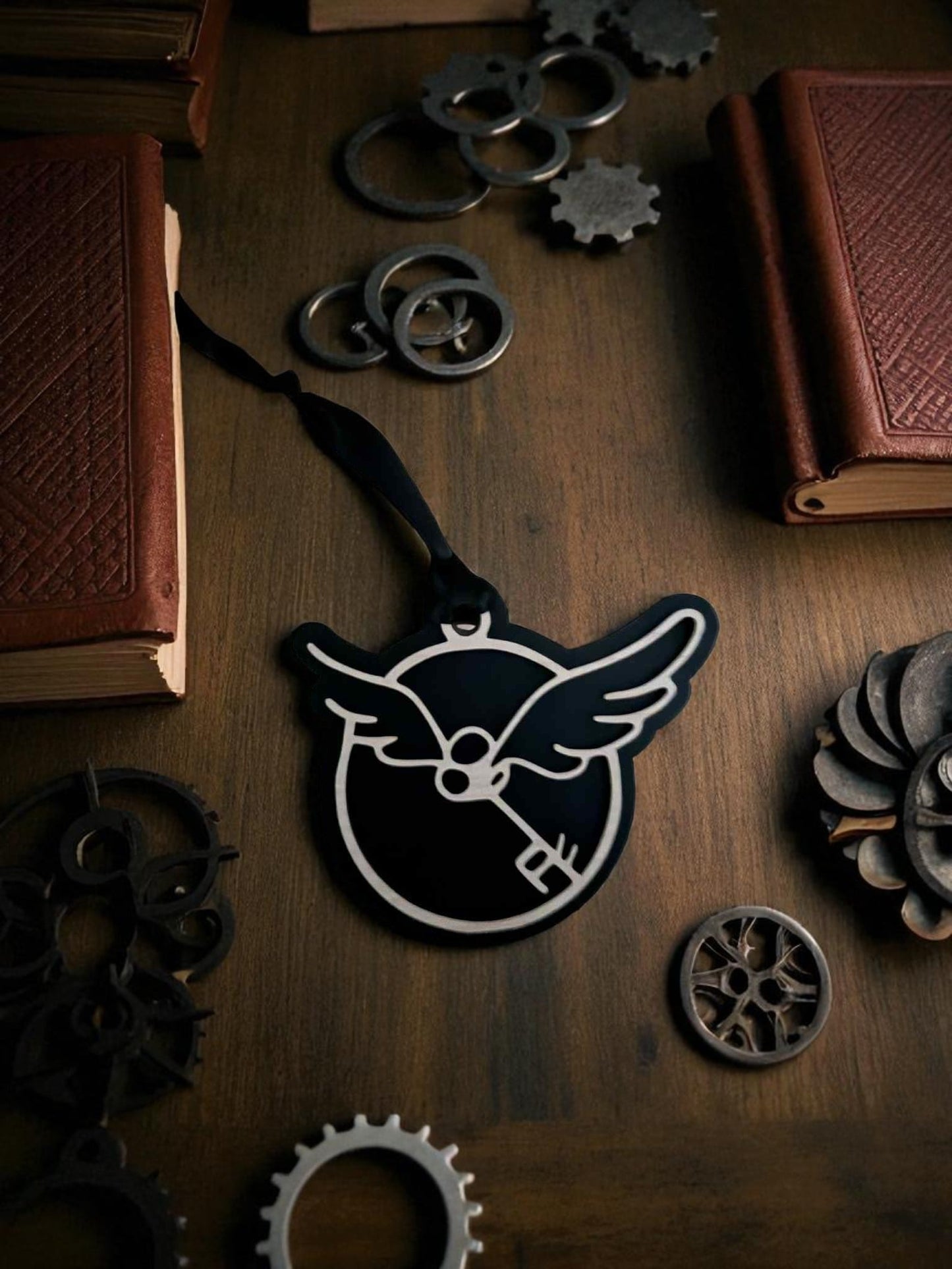 Wizarding Ornament Collection – Laser-Cut Magic Designs